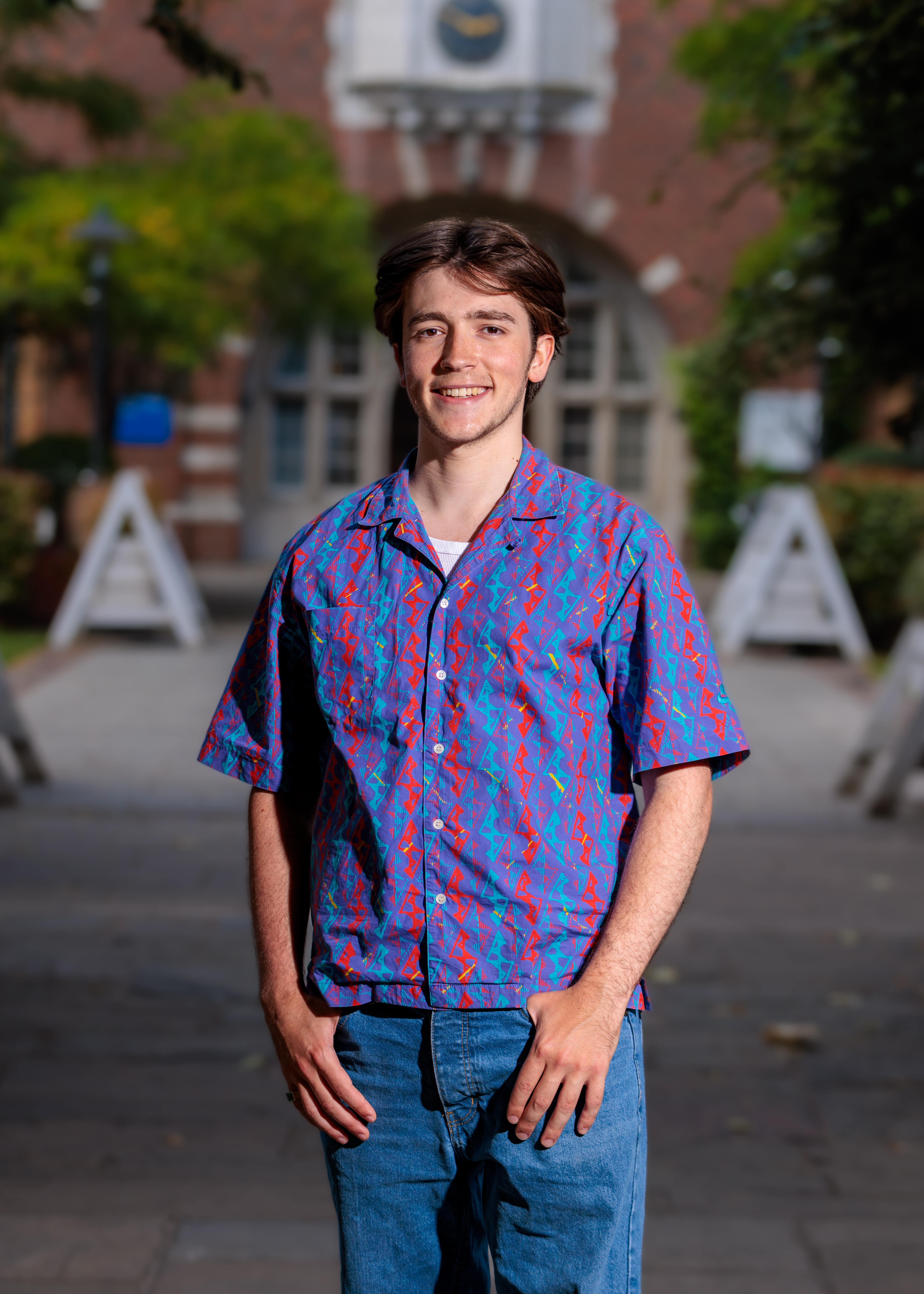 Portrait of Nico in Beit Quad