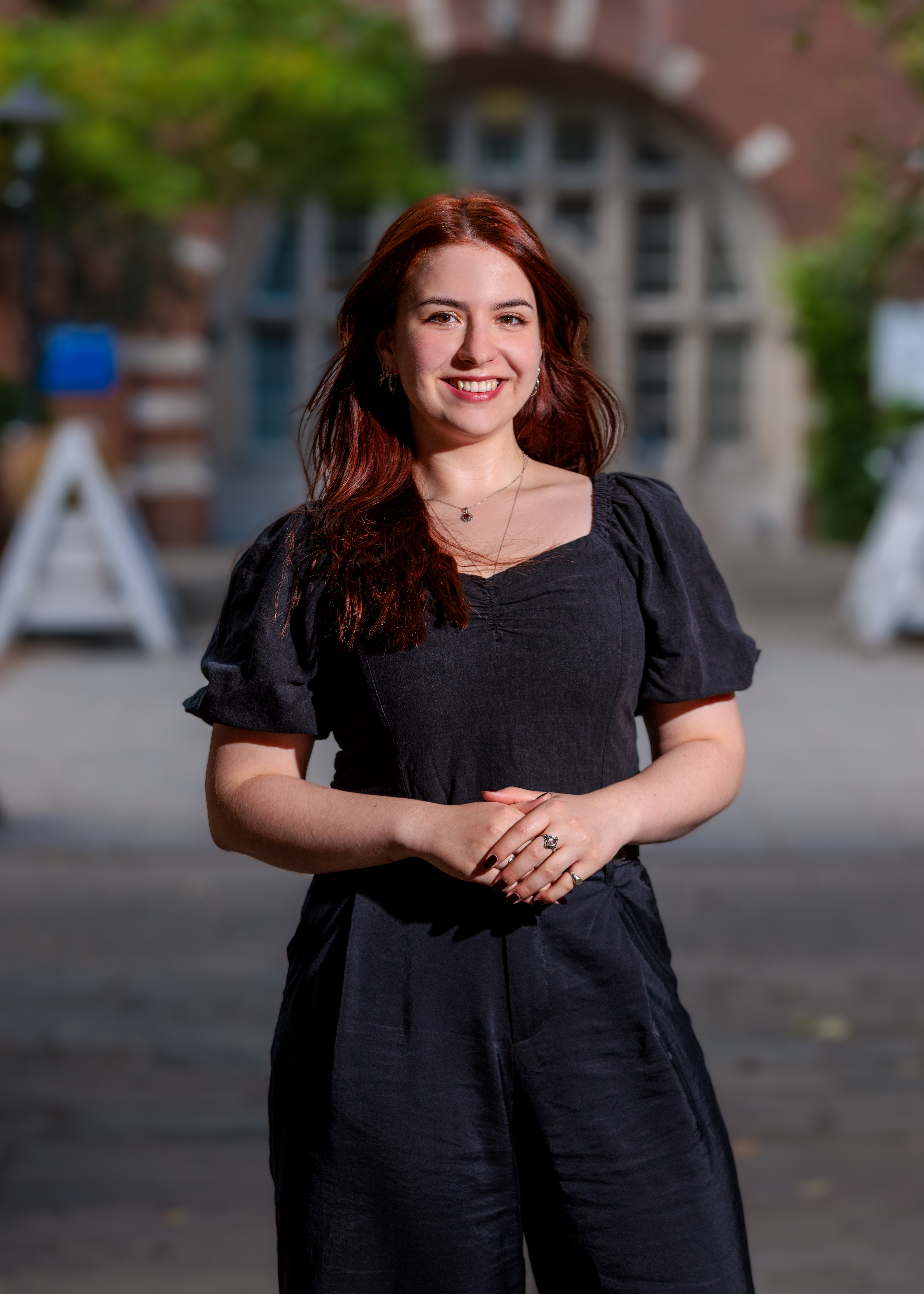 Portrait of Emina in Beit Quad