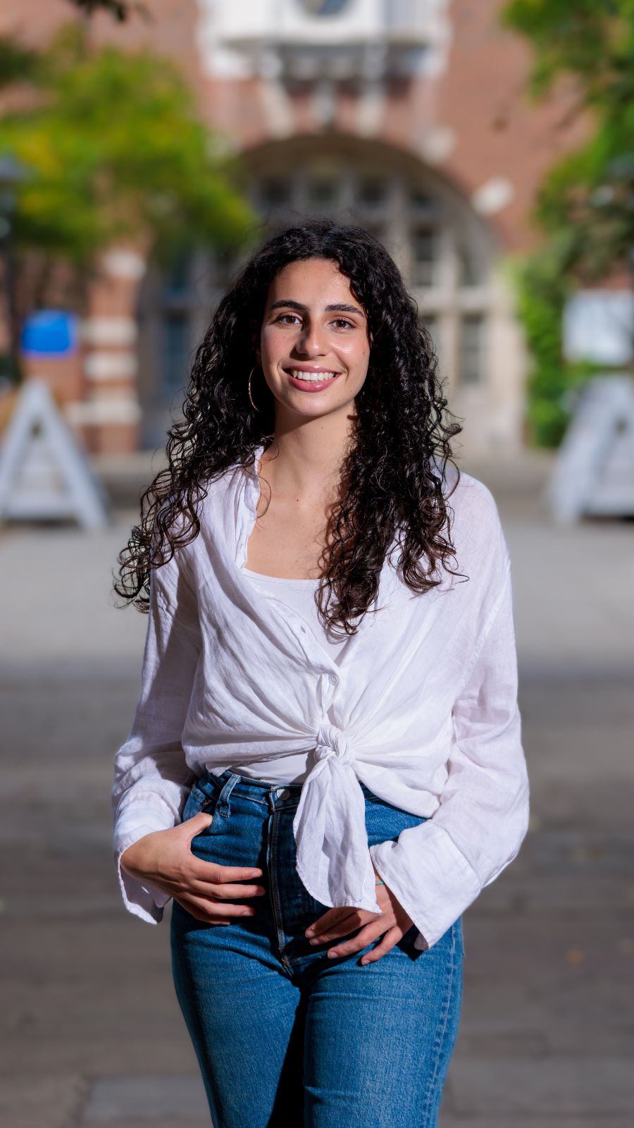 Portrait of Lilia in Beit Quad